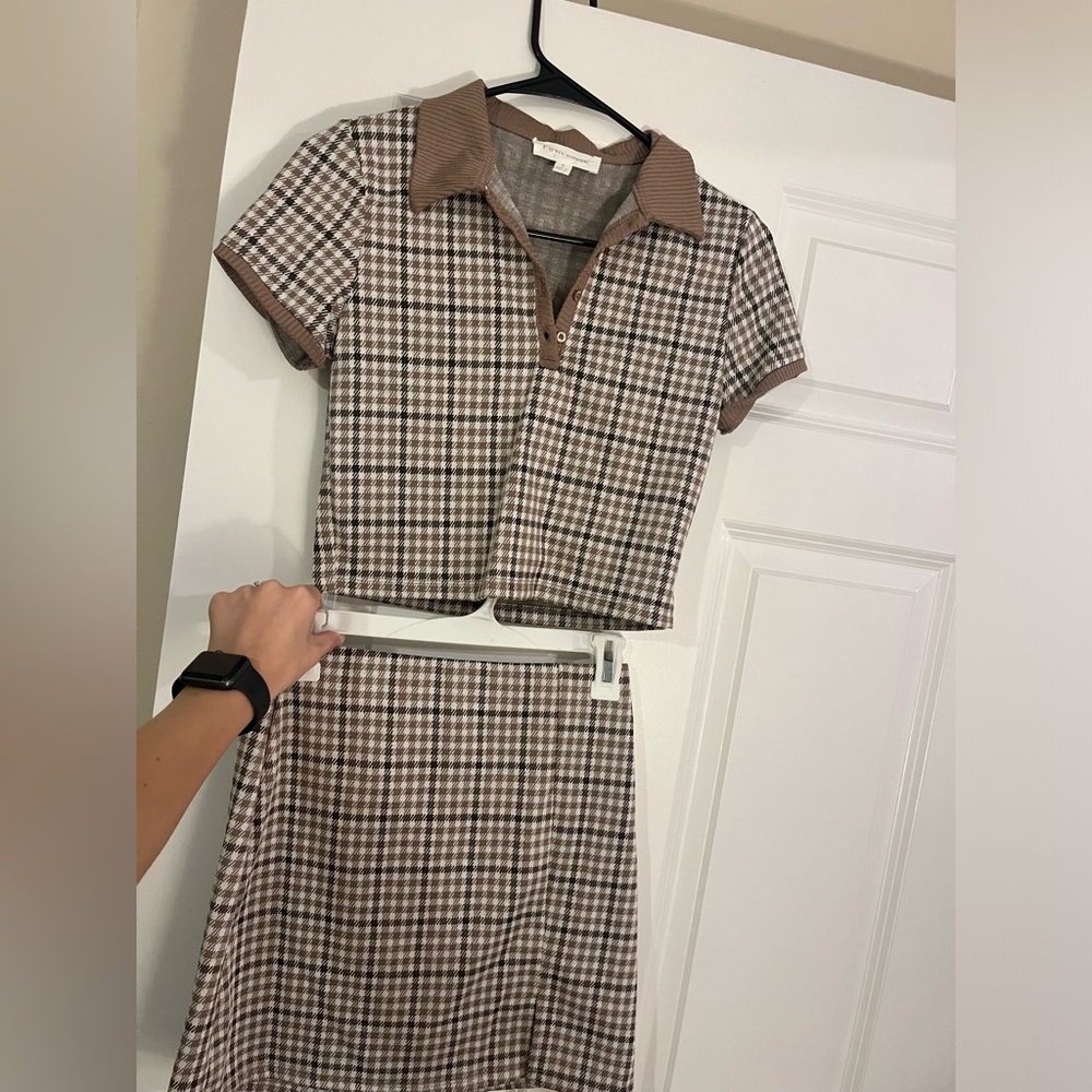 Plaid Set!! 🤎